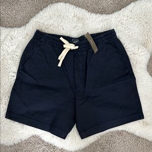 NWT J Crew Men's Navy Dock Shorts S